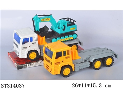 惯性工程车拖车 - ST314037