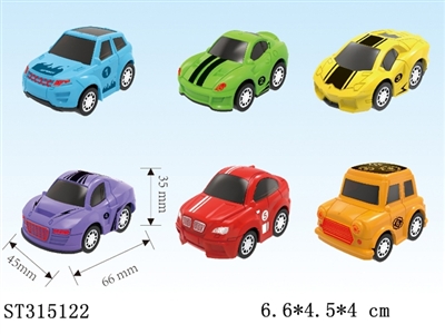 实色回力卡通车 - ST315122