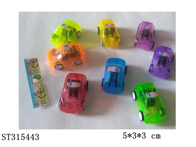 透明回力警车 - ST315443
