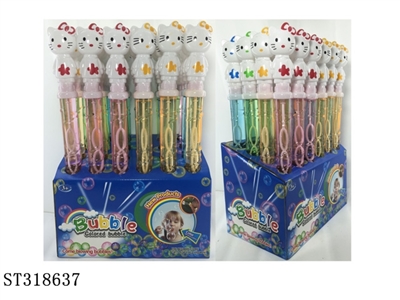 卡通泡泡棒（KT猫）/24PCS - ST318637