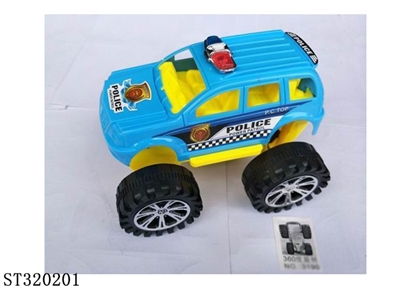 360度旋转惯性警车 - ST320201