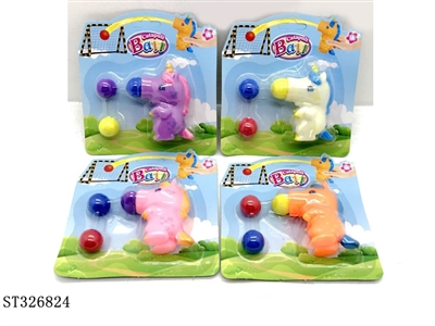 MINI POPPER UNICORN WITH BALLS - ST326824