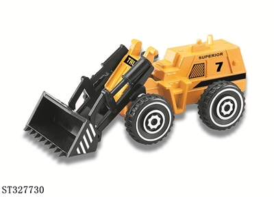 1：72滑行合金工程车6款混装 - ST327730