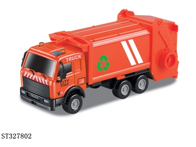 1:43滑行合金环卫车 - ST327802