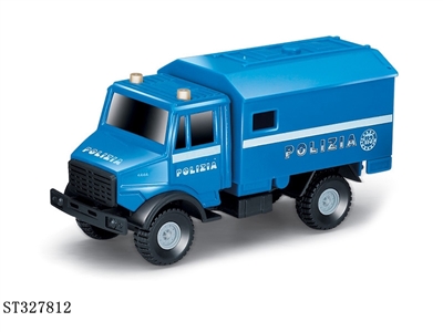 1:64滑行合金警车消防工程系列 - ST327812