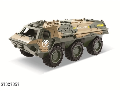 1：64滑行合金军事车 - ST327857