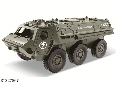 1：72滑行合金军事车 - ST327867