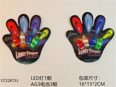 PROMOTIONAL TOYS LED RING WITH LIGHTS - ST328751