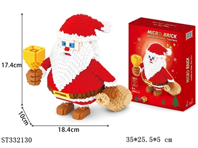 CHRISTMAS SERIES BUILDING BLOCKS /2500PCS - ST332130