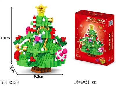 CHRISTMAS SERIES BUILDING BLOCKS /700PCS - ST332133