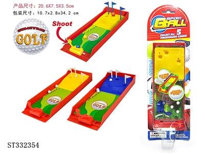 DIY MINI GOLF BALL GAME SET - ST332354