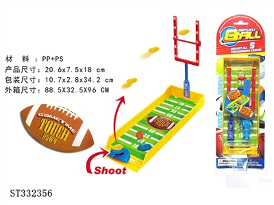 DIY MINI RUGBY GAME SET - ST332356