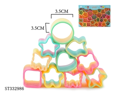 30只形状彩虹圈 异形 - ST332986