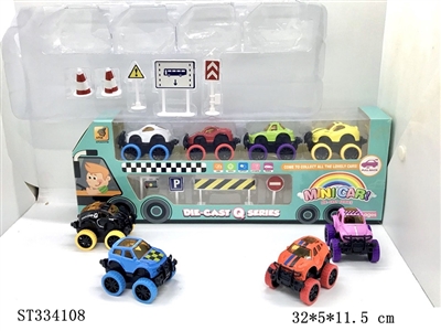 合金回力第二代大脚车 - ST334108