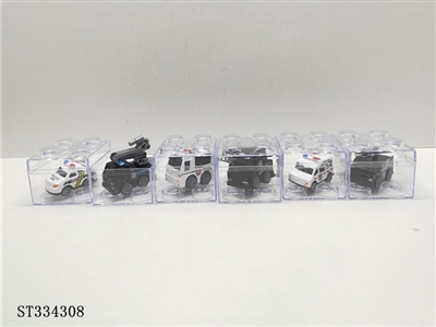 合金Q版回力车 - ST334308