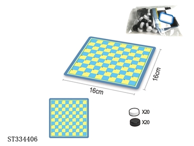 DRAUGHTS BOARD GAME - ST334406