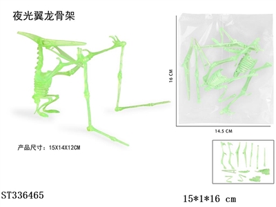 DIY LUMINOUS PTEROSAUR SKELETON - ST336465