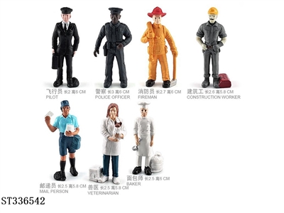 7 professional figures - ST336542