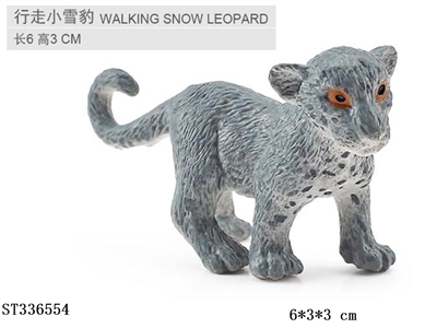 Standing Snow Leopard - ST336554