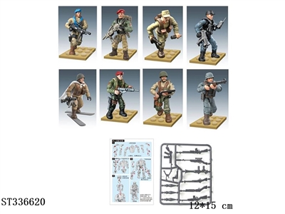 Building block military model - ST336620