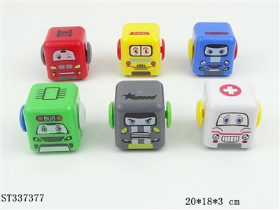 PULL BACK FINGER SPINNER CAR - ST337377