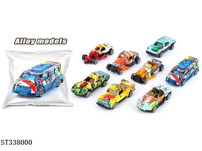 1:64 合金滑行车风火轮（风格不侵权）  - ST338000
