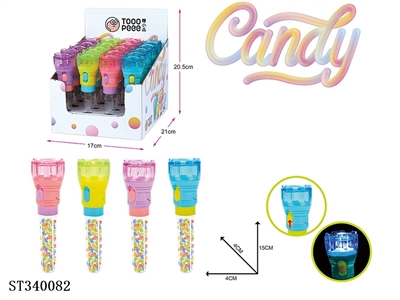 Flashlight/display box 20 pack (sugar play) - ST340082