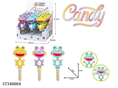 Frog Shake Whistle/Display Box 12 Pack (Sugar Play) - ST340084