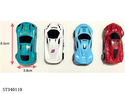Back force simulation sports car - ST340110