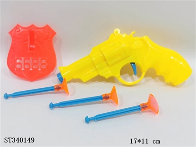 Soft bullet gun with badge - ST340149