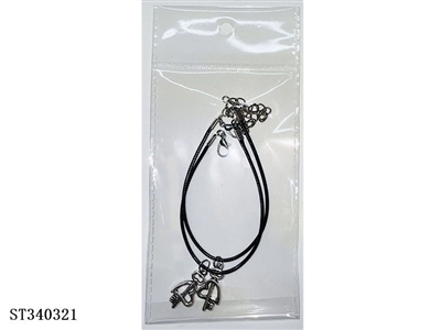 COUPLE BRACELET DECORATION(CAN ADJUST THE LENGTH,2PCS/BAG) - ST340321