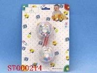 ST000214 - 婴儿玩具双头亚铃精装