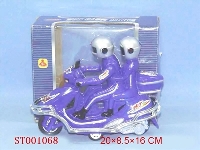 ST001068 - 惯性双人摩托车