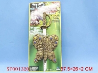 ST001320 - butterfly shield and warrior sword