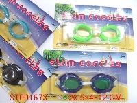 ST001673 - SWIM GOGGLES(4 COLORS ASSORTED)