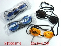 ST001674 - SWIM GOGGLES(4 COLORS ASSORTED)
