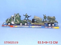 ST002519 - friction military flat truck