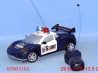 ST003155 - 二通道带灯光遥控警车