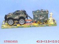 ST003455 - FRICTION MILITARY CAR