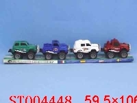ST004448 - 喷漆车底四款惯性车