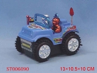 ST006090 - B/O MILITARY TUMBLE CAR