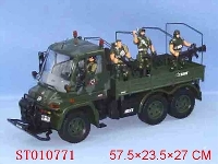 ST010771 - FRICTION MILITARY CAR