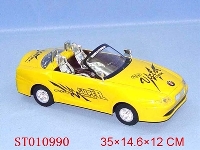 ST010990 - B/O LITHT ,MUSICAL CAR