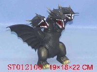 ST012100 - THREE HEADS FIRE DRAGON