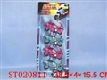 ST020811 - ELECTROPLATE PULL BACK SHARK CAR