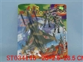 ST034146 - PULL LINE WAR PLANE+SOLDIER