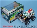 ST076986 - B/O POLICE CAR W/MUSIC