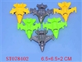 ST078402 - 六款色回力飞机