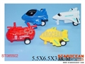 ST085502 - 四款色回力飞机