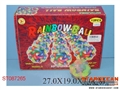 ST087265 - 12PCS RAINBOW BALL W/LIGHT